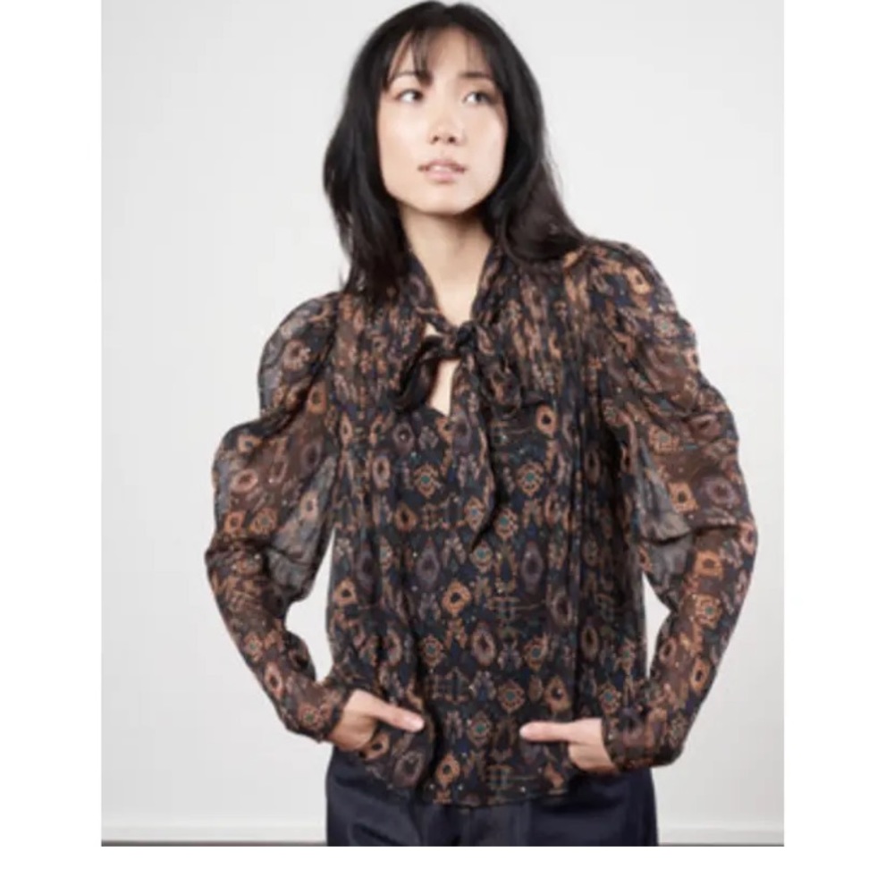 Ulla Johnson Ada Blouse Onyx